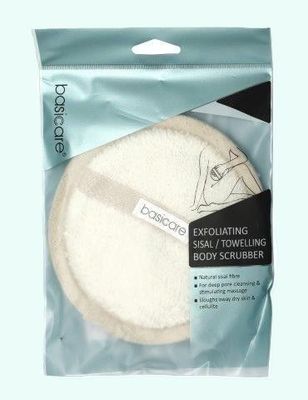 Oh My Wellness | Basicare Body Scrubber 14cm, Personal Care & Beauty
