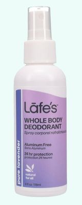 Lafes Whole Body Deodorant Spray Pure Lavender 118ml