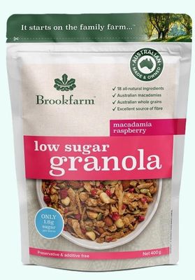 Brookfarm Low Sugar Raspberry Granola 400g