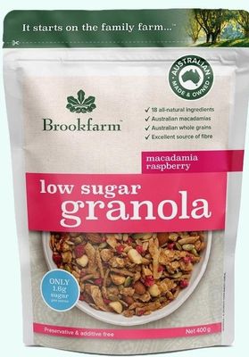 Brookfarm Low Sugar Raspberry Granola 400g