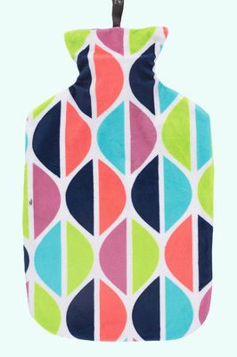 Fashy Hot Water Bottle Printed Leaves 2.0 L