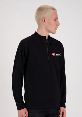 Mens DOCNZ Merino 1/2 Zip