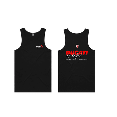 Mens Ducati Is Life Tank