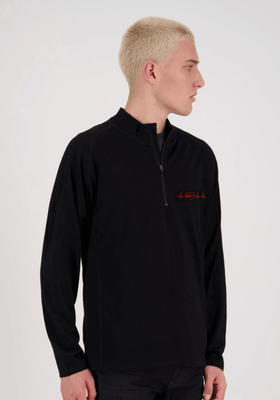 Mens Heartbeat 1/2 Zip Merino