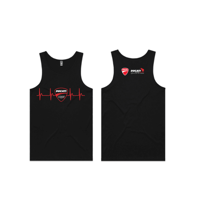 Mens Heartbeat Tank
