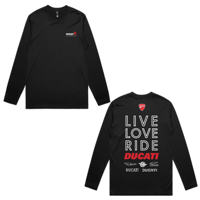 Mens Live Love Ride Long Sleeve