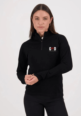 Womens Girls Of Ducati 1/2 Zip Merino
