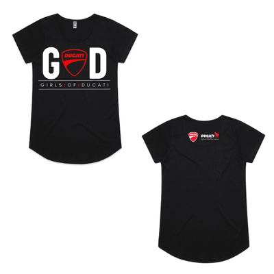 Womens Girls Of Ducati Tee