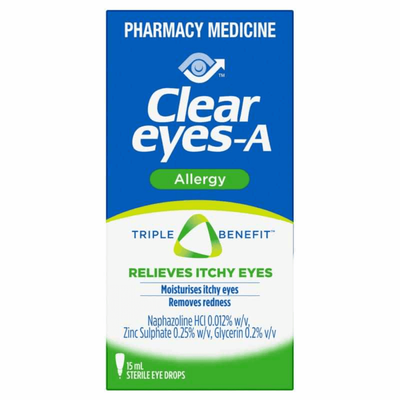 Clear Eyes Allergy A Drops 15ml