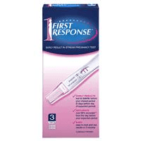 First Response Instream Pregnancy Test 3 Pack