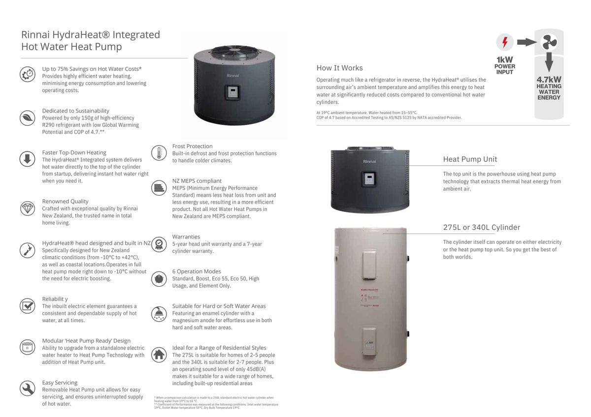 Energy Efficient Hot Water Heat Pump Systems in Wellington Jason