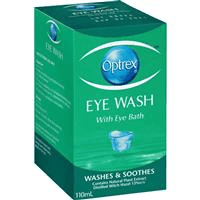 Optrex Eye Wash with Bath 110ml