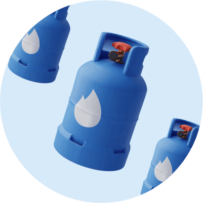 Floating LPG cylinders