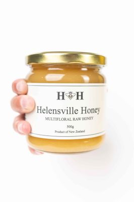 Crystalised Multifloral Raw Honey 500g