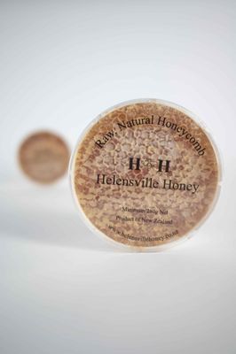 Round Raw Natural Honeycomb