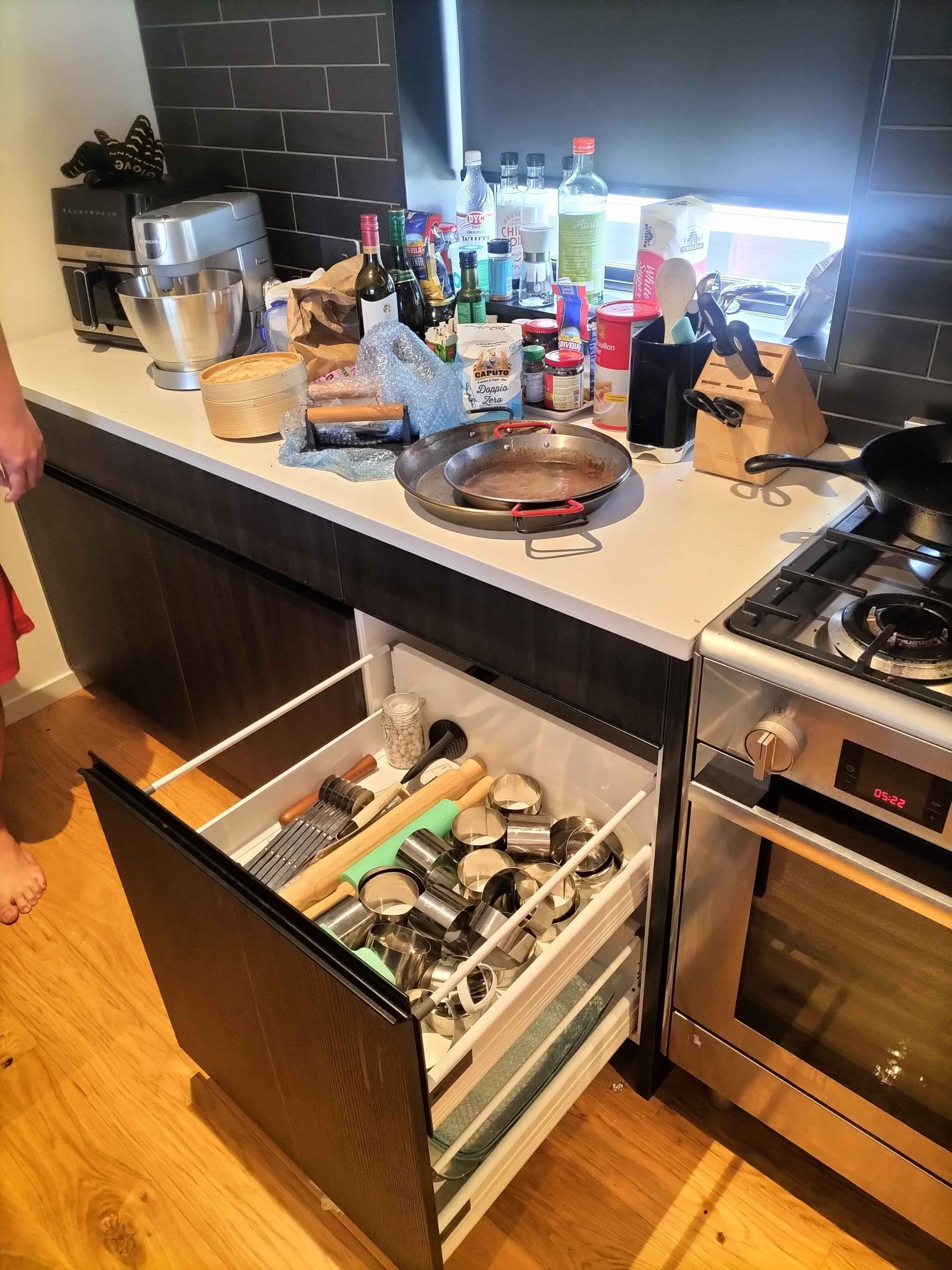 A pile of wood offcuts from a construction site