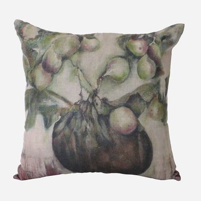 IVY &amp; FIG LINEN CUSHION COVER 55 X 55