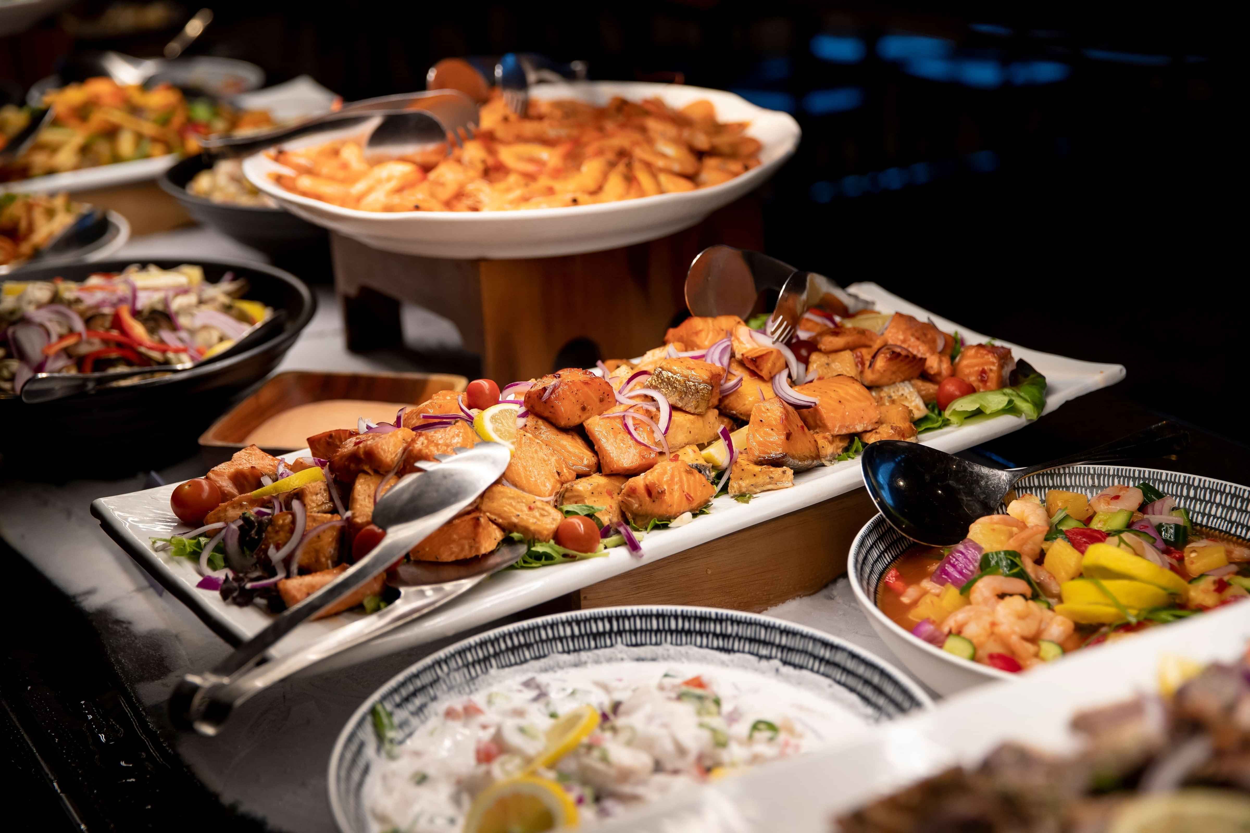Seafood options from Te Puia
