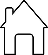 icon of residential house