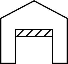 icon of factory warehouse