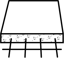 icon of a reinforced concrete slab