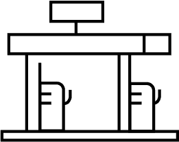 icon of petrol station
