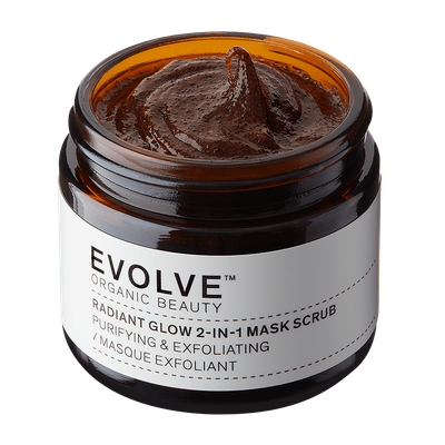 Evolve Radiant Glow 2-in-1 Mask Scrub 60ml