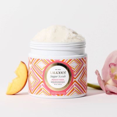 Lalicious Peachy Keen Sugar Scrub