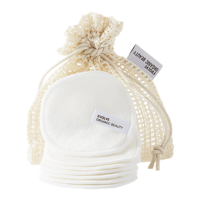 Evolve Bamboo Reusable Makeup Remover Pads