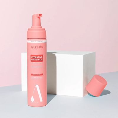 Azure Tan Self Tan Mousse &ndash; Hydrating Watermelon &ndash; Medium To Dark