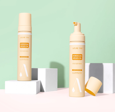 Azure Tan Self Tan Mousse - Moroccan Argan Oil &ndash; Dark To Ultra Dark