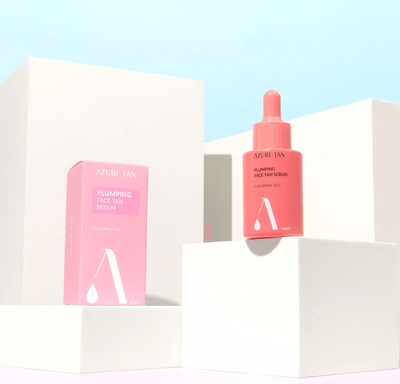 Azure Tan Face Plumping Tan Serum &ndash; Hyaluronic + Gradual Tan