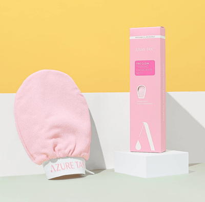 Azure Tan Exfoliator Mitt