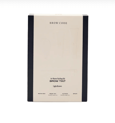 Brow code brow tint kit - light brown