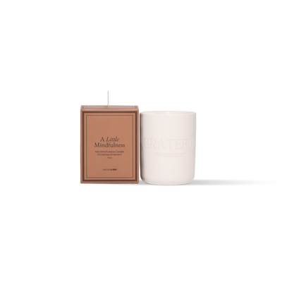 A Little Mindfulness Candle &ndash; Grateful