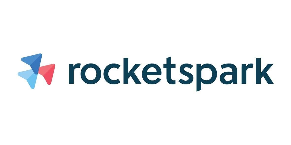 Logo for Rocketspark, sponsor of Run Aotearoa