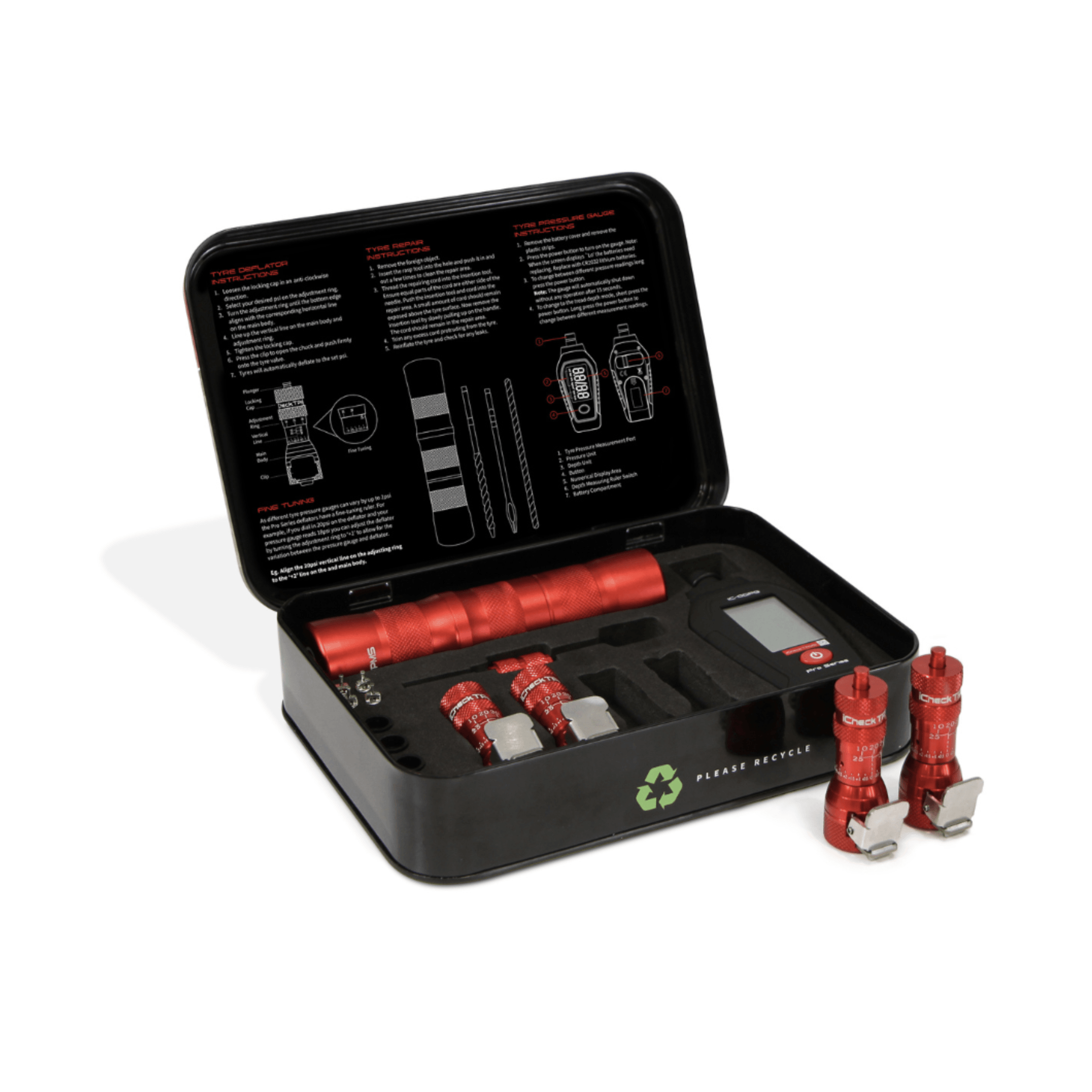 iCheck TPMS Pro Series Quick Connect Automatic Tyre Deflators