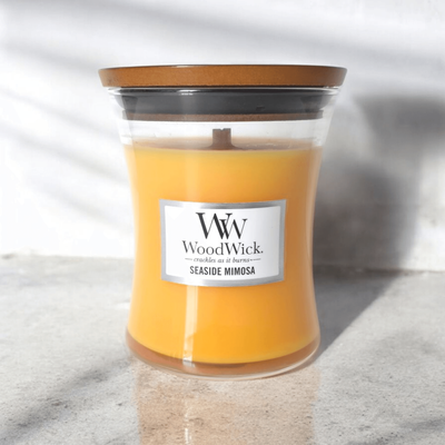 Woodwick Candle ~ Seaside Mimosa