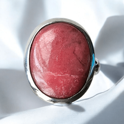 Rhodonite Ring ~ Size 8