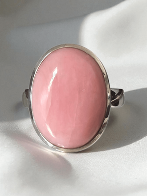 Pink Opal Ring ~ Size 12