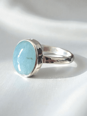 Aquamarine Ring ~ Size 7
