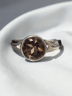 Smokey Quartz Ring ~ Size 7
