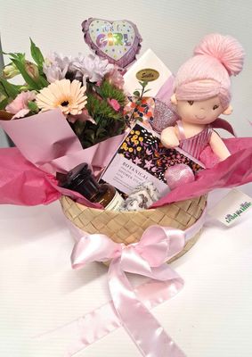 Welcome Baby Gift Basket