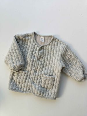 Quilted cotton cardigan (12-18m)