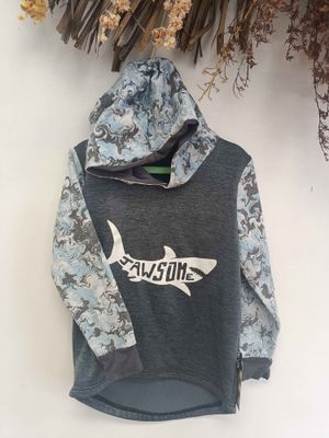 &#039;Jawsome&#039; Shark printed hoodie (3)