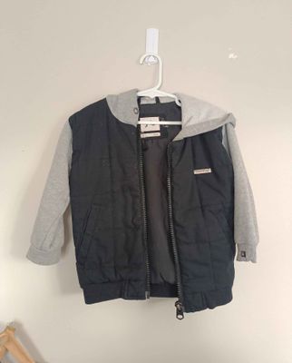 Rusty kids quilted jacket/hoodie (2)