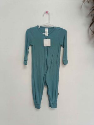 Cotton ribbed romper (12m)