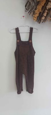 LFOH merino animal print overalls (18-24m)