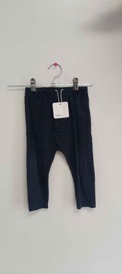 Polka dot cotton leggings (1)