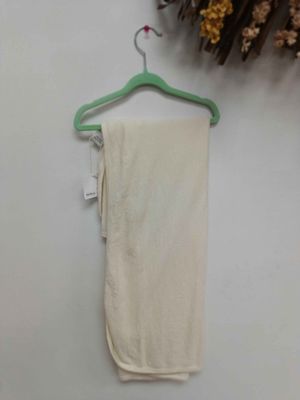 cream/ivory Merino wrap